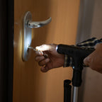 Canne extensible avec LED et alarme