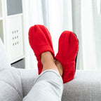 Chaussons chauffants au micro-ondes