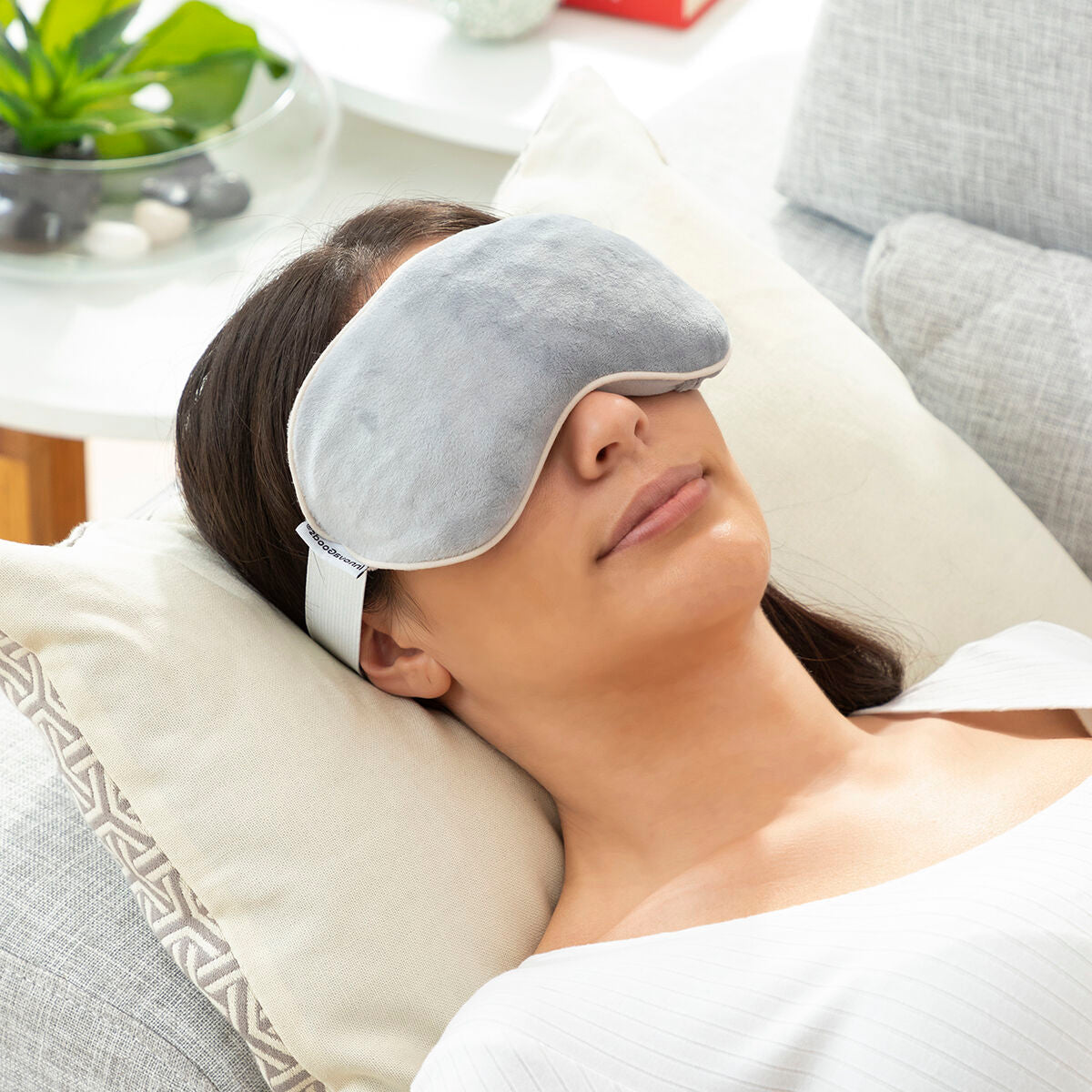 Masque chauffant pour les yeux