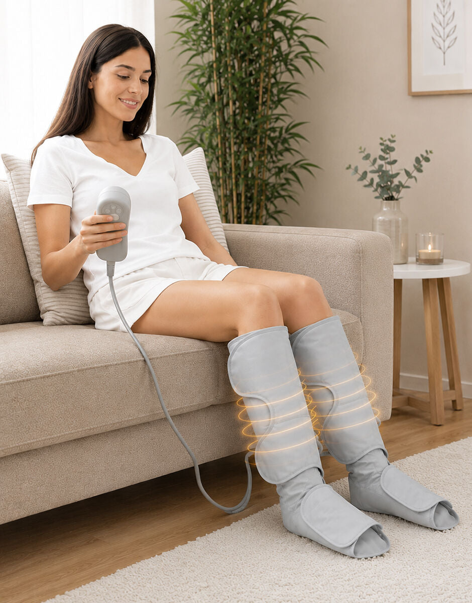 Masseur de jambes par compression d'air