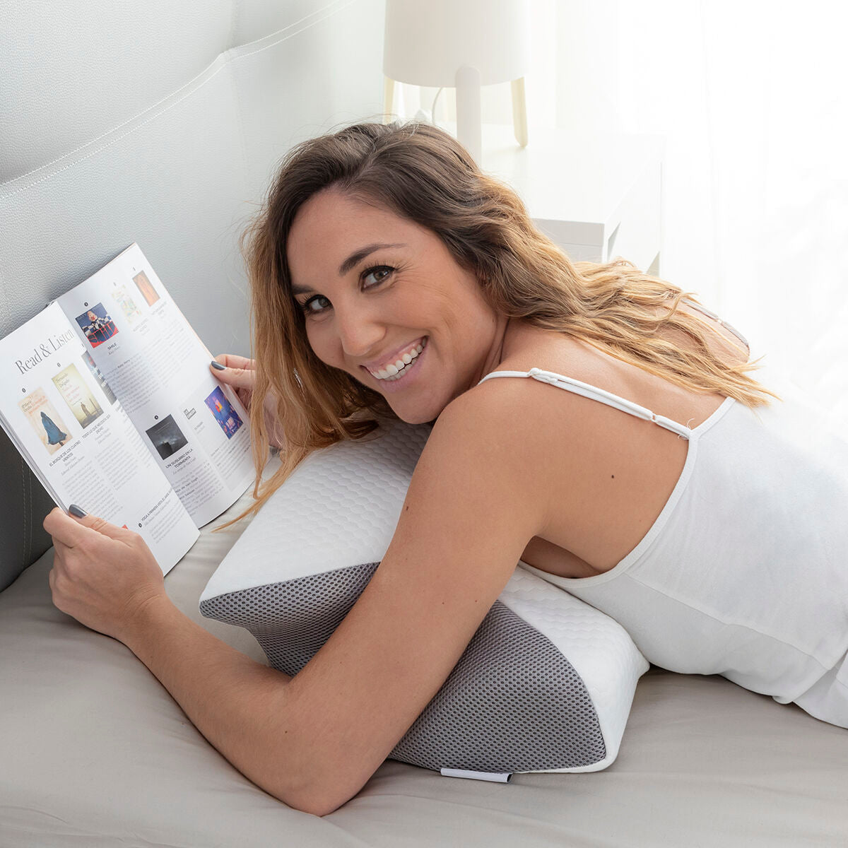 Oreiller cervical à mémoire de forme