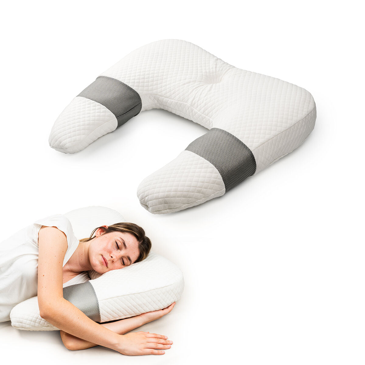 Oreiller ergonomique multifonctions